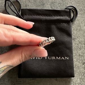 David Yurman chain ring